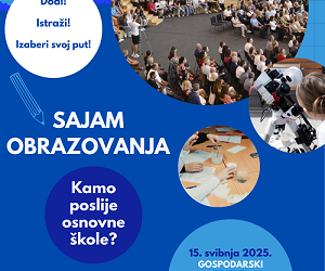 Poziv na Sajam obrazovanja – informiraj se, odluči i odaberi!