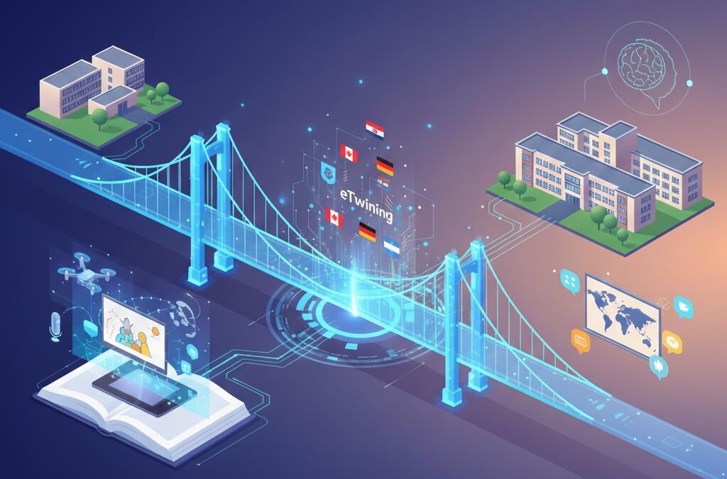 SURADNJA BEZ GRANICA: OD TEORIJE DO PRAKSE – eTwinning pričaonica: „Mladi stvaraju mostove suradnje“