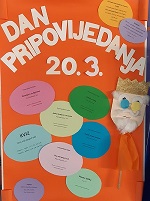 Priredba povodom obilježavanja Dana pripovijedanja za  učenike razredne nastave OŠ ˶Dobriša Cesarić“, Osijek