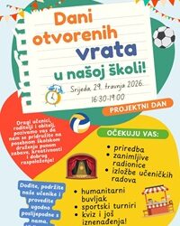 Dani otvorenih vrata – projektni dan