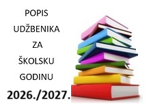 Udžbenici za šk. god. 2026./2027.