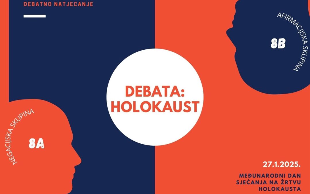 Debata osmaša – obilježavanje Međunarodnog dana sjećanja na žrtve Holokausta
